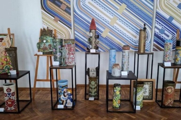 “Art Through Caliber”: ChSTU Design Department Joins Charity Fair Marking Ukrainian Volunteer Day
