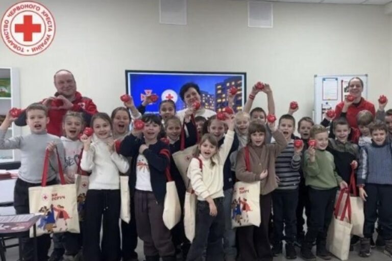 ChSTU Student Helps Deliver Safety Session for Cherkasy Schoolchildren